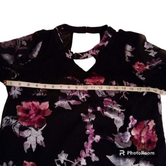 Danielrainn long sleeved glamorous blouse sz S - Picture 10 of 13